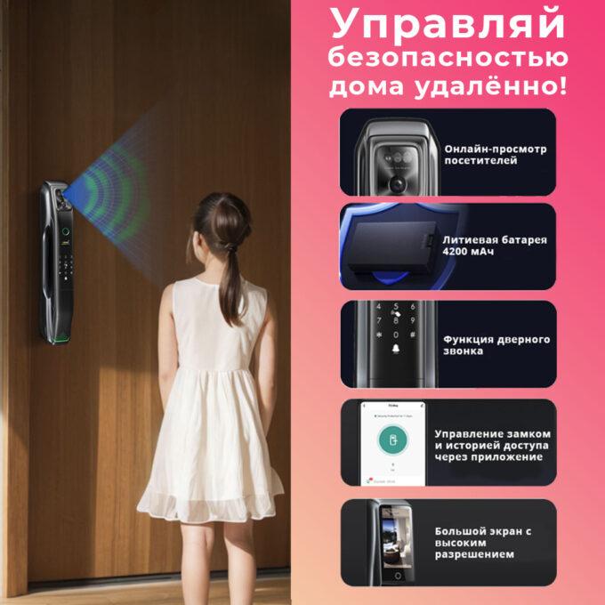 Электронный смарт замок «EntryX I8»