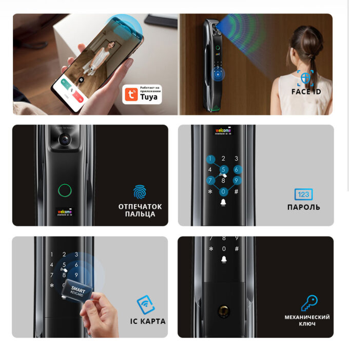 Электронный смарт замок «EntryX I8»